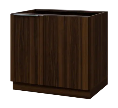 SISR - 9 spodní skříňka, rohová, 1-dveřová, levá, 870x900x600, ořech královský